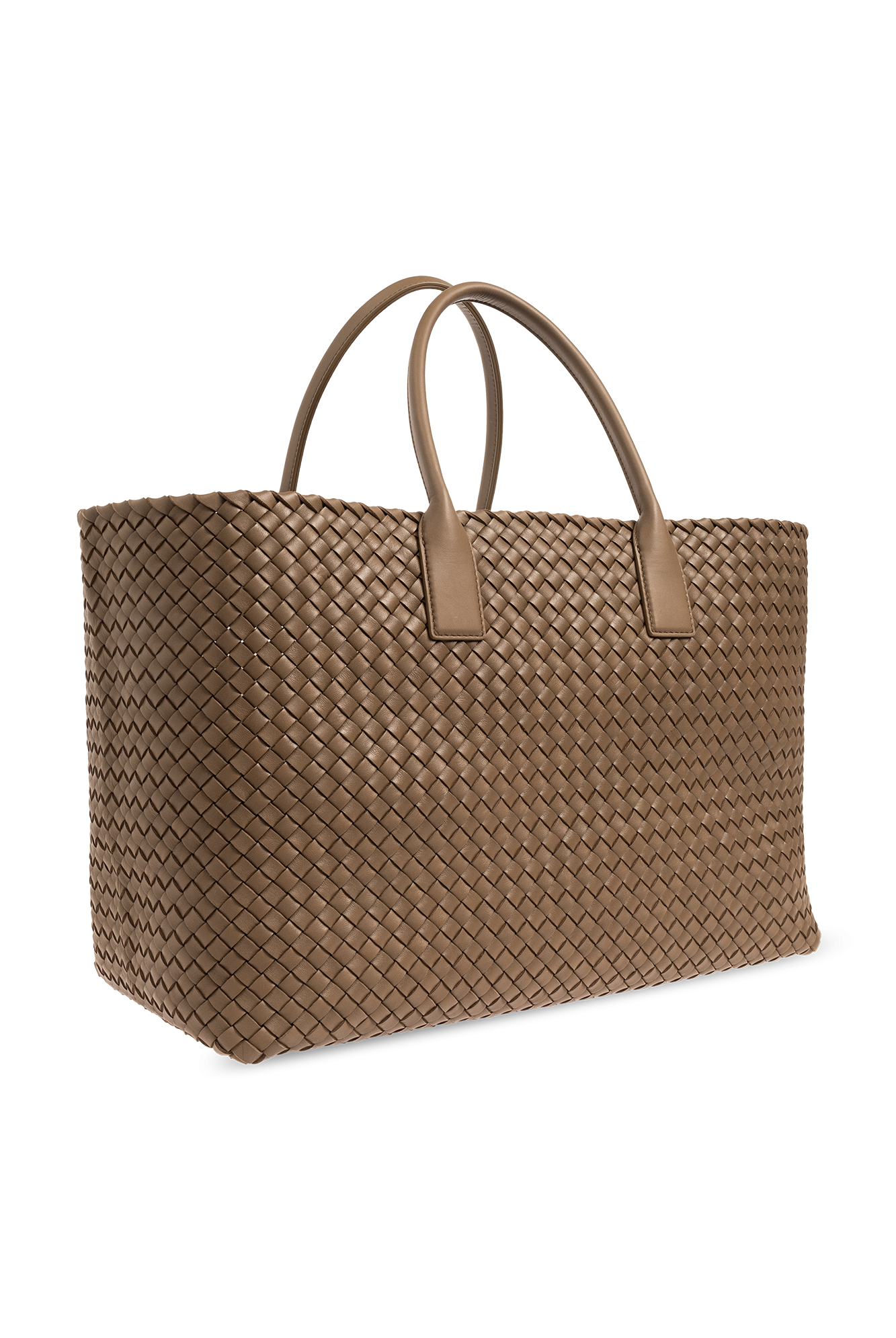 GenesinlifeShops Canada - Brown 'Cabat Large' shopper bag Bottega